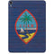 Guam Flag Dark Wood Apple iPad Pro Skin